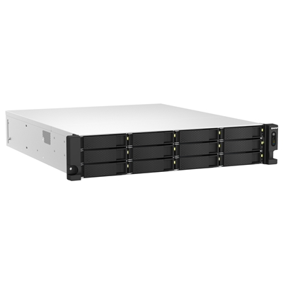 NAS QNAP TS-H1887XU-RP-E2336-32G 18HD -NO HD- 2U 2X2.5GBE - 2X10GBASET 4P USB-32GB UDIMM DDR4 ECC-XEON E-2336 62.9GHZ-GAR.5Y
