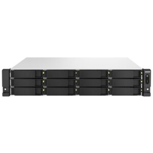 NAS QNAP TS-H1887XU-RP-E2336-32G 18HD -NO HD- 2U 2X2.5GBE - 2X10GBASET 4P USB-32GB UDIMM DDR4 ECC-XEON E-2336 62.9GHZ-GAR.5Y