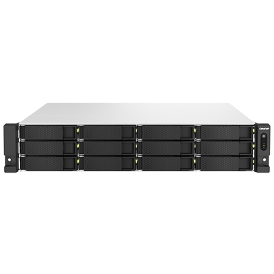 NAS QNAP TS-H1887XU-RP-E2336-32G 18HD -NO HD- 2U 2X2.5GBE - 2X10GBASET 4P USB-32GB UDIMM DDR4 ECC-XEON E-2336 62.9GHZ-GAR.5Y