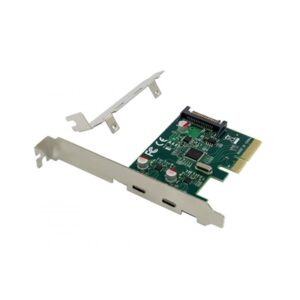 SCHEDA PCI EXPRESS 2P USB3.2 GEN 2 TYPE-C CONCEPTRONIC EMRICK07G SUPP.HOT-SWAPPING