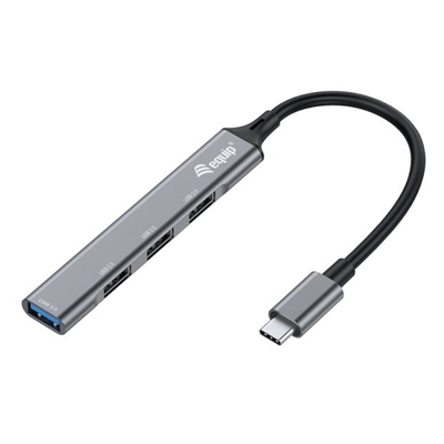 HUB USB3.0/2.0 4P USB-C EQUIP 128961 - EAN: 4015867227619