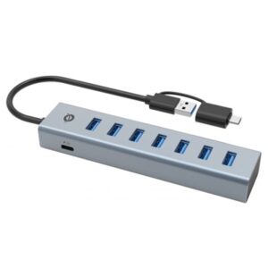 HUB USB3.0 A 7P CONCEPTRONIC HUBBIES21G 5 GBPS 7P USB-A