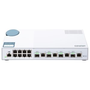 SWITCH QNAP QSW-M408-4C 8P 1GBPS-4P 10G SFP+/ NBASE-T COMBO