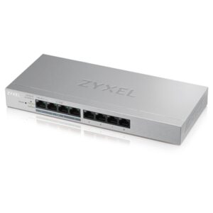 SWITCH 8P LAN GIGABIT ZYXEL GS1200-8HPV2-EU0101FMANAGED PLUS (4P POE