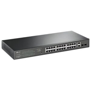 SWITCH 28P GIGABIT CON 24P POE+ TP-LINK TL-SG1428PE EASY SMART SWITCH 2P GIGABIT NO POE+2P GIGABIT SFP