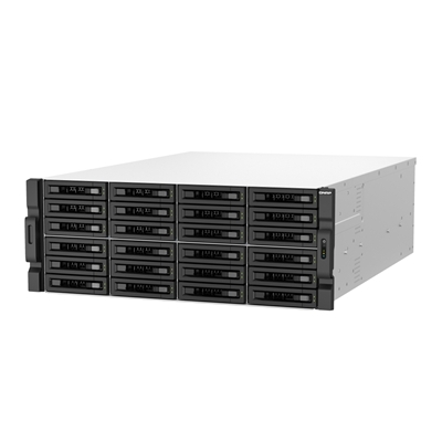 NAS QNAP TS-H3087XU-RP-E2378-64G 30HD -NO HD- 4U 2X2.5GBE - 2X10GBASET 4P USB-64GB UDIMM DDR4 ECC-XEON E-2378 2.6GHZ-GAR.5Y