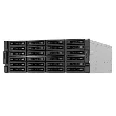 NAS QNAP TS-H3087XU-RP-E2378-64G 30HD -NO HD- 4U 2X2.5GBE - 2X10GBASET 4P USB-64GB UDIMM DDR4 ECC-XEON E-2378 2.6GHZ-GAR.5Y