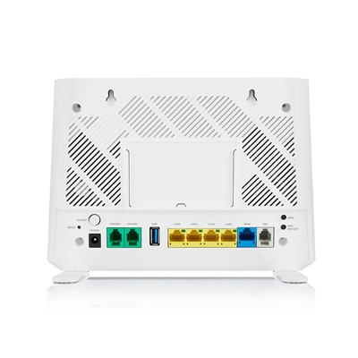 ROUTER WIFI 6 AX1800ZYXEL DX3301-T0-EU01V1F DSLVDSL2/ETHERNET IAD 1P DSL 1P WAN GBE 4P LAN GBE 2P VOIP