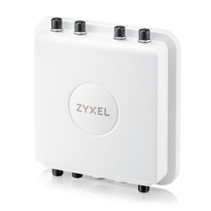 WIRELESS ACCESS POINT ZYXEL WAX655E-EU0101F NEB.FLEX PRO OUTDOOR DUALRADIO 4X4 802.11ABGN/AC/AX 5375MBPS 2P LAN-SUPP.POE 25W