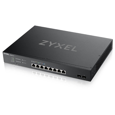 SWITCH 10P LAN GIGABIT ZYXEL XS1930-10-ZZ0101FNEBULAFLEX MAN.LAYER 8P MULTIGB(1G/2.5G/5G/10G)+2P 10GBE SFP+FREE NEB FINO:31/03