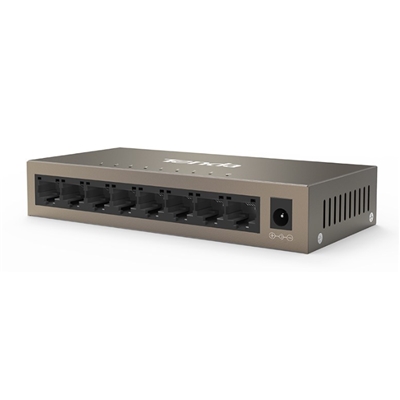 SWITCH8P LAN FULL GIGABIT TENDA TEG1008M DESKTOP UNMANAGED SUPP.AUTOPOLARIT+Ç SU OGNI PORTA - GARANZIA 3 ANNI-