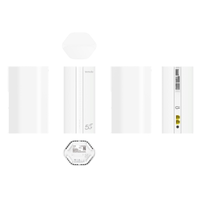 WIRELESS NR ROUTER 5G AX1500 TENDA 5G01WI-FI6 1P GIGA LAN/WAN 1P GIGA LAN 6 ANT.INT