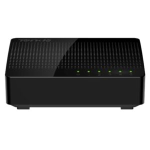 SWITCH 5P LAN GIGABIT TENDA SG105 PLASTIC CASE - DC 5C0.6A - GARANZIA 3 ANNI