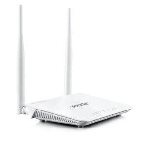 WIRELESS N ROUTER TENDA F300 300M 4P LAN 10/100M 2.4GHZ IP STATIC.- 2 ANT. FISSE 5DBI--GARANZIA 3 ANNI