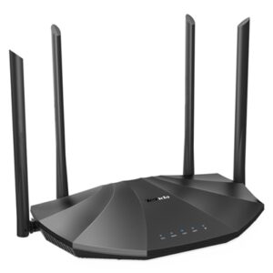WIRELESS AC2100 ROUTER DUAL BAND TENDA AC19 5GHZX1733BPS/2.4GHZX300MBPS -1P GE WAN+4P GIGABIT-1P USB-4ANT. 6DBI - GAR.3 ANNI
