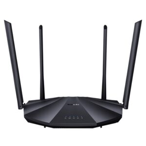 WIRELESS AC2100 ROUTER DUAL BAND TENDA AC19 5GHZX1733BPS/2.4GHZX300MBPS -1P GE WAN+4P GIGABIT-1P USB-4ANT. 6DBI - GAR.3 ANNI