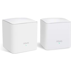 WIRELESS ROUTER AC1200 HOME MESH TENDA NOVA MW5G-2 DUALBAND -2P ETHERNET - BIANCO