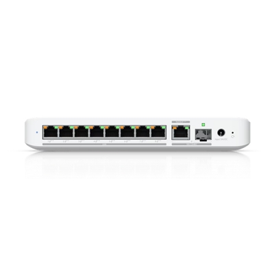 SWITCH 8P 2.5GBE POE++ UBIQUITI USW-FLEX-2.5G-8-POE UNIFI CON 1P UPLINK COMBINATA RJ45/SFP+ DA 10 GBE