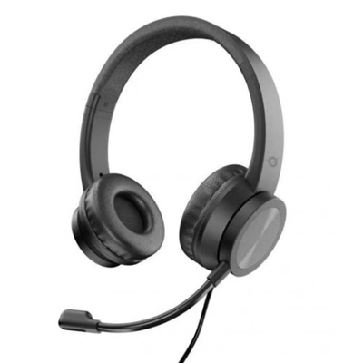 CUFFIE +MICROFONO USB-C CONCEPTRONIC POLONA05BC NERE CAVO 2MT MICR.CON RIDUZ.RUMORE