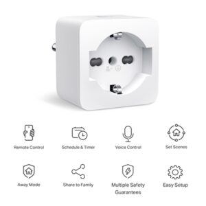 MINI PRESA WI-FI SMART TP-LINK TP10(1-PACK) 100-240V 10A 50/60HZ BLUETOOTH 4.2