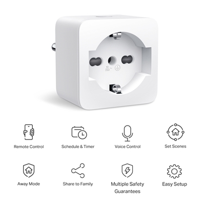MINI PRESA WI-FI SMART TP-LINK TP10(1-PACK) 100-240V 10A 50/60HZ BLUETOOTH 4.2