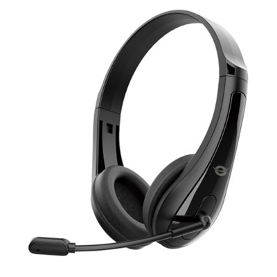 CUFFIE STEREO CONCEPTRONIC POLONA06BT3 NERE CON CAVO DA 1.8MT