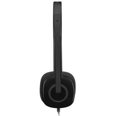 CUFFIA+MICROFONO LOGITECH RETAIL H151 JACK 3