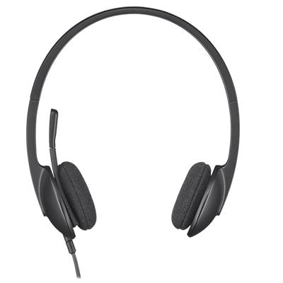 CUFFIA+MICROFONO LOGITECH RETAIL H340 USB P/N 981-000475