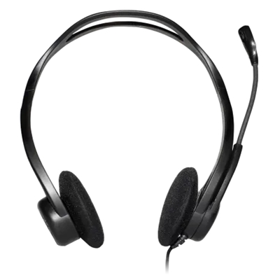 CUFFIA+MICROFONO LOGITECH OEM PC HEADSET 960 USB P/N 981-000100