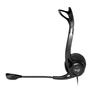 CUFFIA+MICROFONO LOGITECH OEM PC HEADSET 960 USB P/N 981-000100