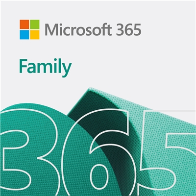 MICROSOFT (OFFICE) 365 FAMILY 6GQ-01932 – SUBSCRIPTION 1 ANNO P10 – MEDIALESS WIN/MAC
