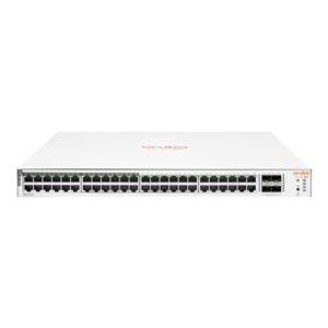 SWITCH ARUBA ISTANT ON JL815A 1830-48G MANAGED POE+ (370W) 24X10/100/1000 + 24X 10/100/1000 POE + 4XSFP 1GBE LIFETIME FINO:07/08