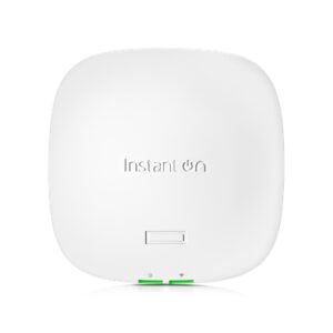 ACCESS POINT ARUBA S1T14A ISTANT ON AP21 (EU) DUAL RADIO 2X2 WI-FI 6 BUNDLE CON ALIMENTATORE EU FINO:07/08
