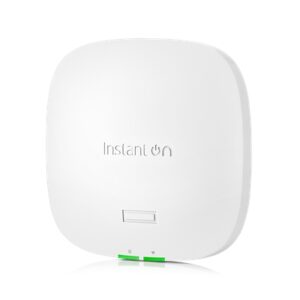 ACCESS POINT ARUBA S1T23A ISTANT ON AP32 (RW) DUAL RADIO TRI BAND 2X2 WI-FI 6E FINO:07/08