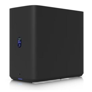 NAS UBIQUITI UNAS-4-B X 4 HDD/SSD 3.5/2.5-NO HDD-RACK 1U-NERO-2 SLOT X CACHE SSD M.2 NVME-8GB RAM -CPU Q-CORE 2.0GHZ