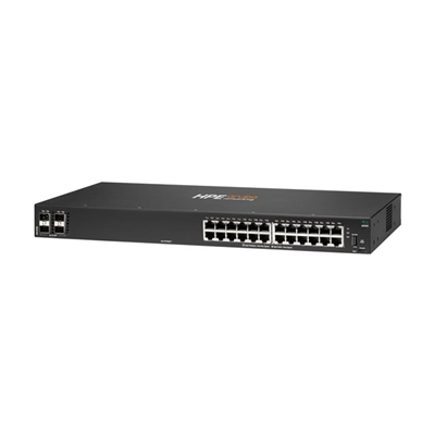 SWITCH HPE NETWORKING R8N88BCX 6000 24P 10M/100M/1G 4P SFP 1G FINO:07/08