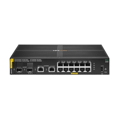 SWITCH HPE NETWORKING R8N89B CX 6000 12P 10M/100M/1G CLASS4 POE 2P SFP 1G 139W SWITCH FINO:07/08