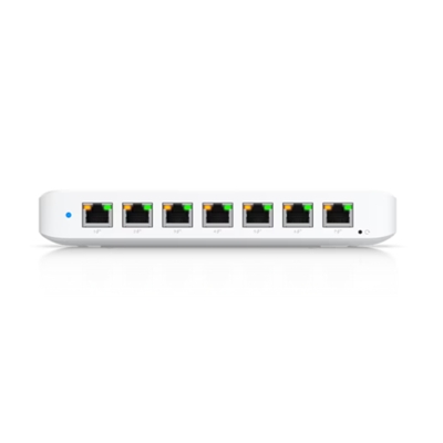 SWITCH UNIFI 8P POE UBIQUITI USW-ULTRA-60W-EU L2 COMPATTO 7P GBE POE+1P GBE -52W POE FINO:30/06