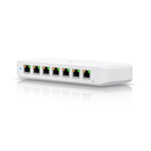 SWITCH UNIFI 8P POE UBIQUITI USW-ULTRA-60W-EU L2 COMPATTO 7P GBE POE+1P GBE -52W POE FINO:30/06