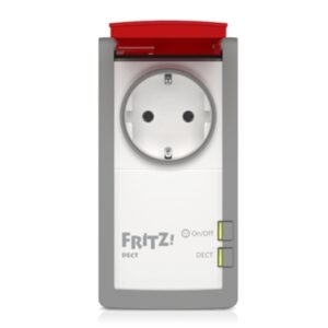 SMART PLUG AVM FRITZ! DECT 210 BIANCA CON MONITORAGGIO DI ENERGIA-PROT.CONTRO SPRUZZI DACQUA (IP44) EAN: 4023125027574