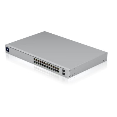 SWITCH 24P POE LAN GIGABIT UBIQUITI USW-PRO-24-POE GEN2 400W (DI CUI 8 POE++802.3BT) - 2P SFP+