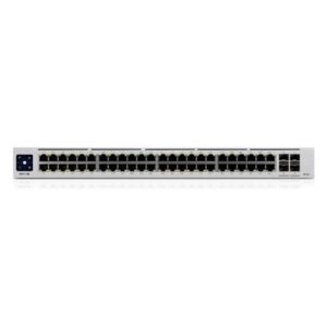 SWITCH 48P POE LAN GIGABIT UBIQUITI USW-PRO-48-POE GEN2 600W CONFIG. CON RIL.AUT. POE+8023AT E POE++802.3BT - 2P SFP+