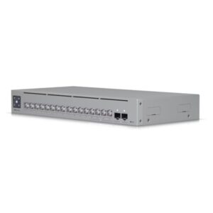 SWITCH 16P LAN GIGABIT UBIQUITI USW-PRO-MAX-16L34P RJ45 DA 2.5GBE12P GBE RJ45 2P SFP+ 10GMONTAGGIO RACK