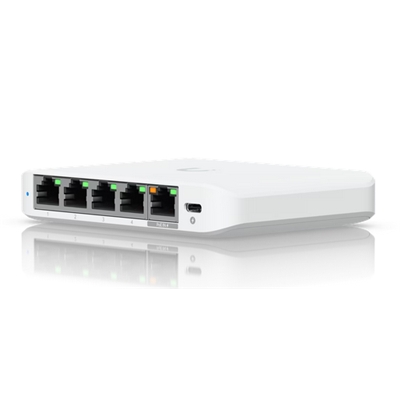 SWITCH5P 2.5G UBIQUITI USW-FLEX-2.5G-5COMPATTO