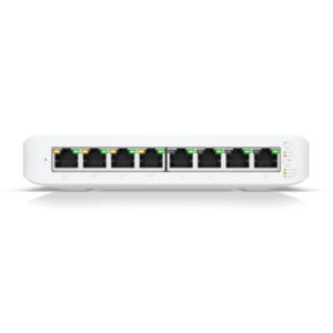 SWITCH 8P POE LAN GIGABIT LITE UBIQUITI USW-LITE-8-POE GEN2 52W - 4P GBE 802.3AT POE+-4P GBE RJ45