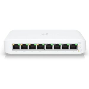 SWITCH 8P POE LAN GIGABIT LITE UBIQUITI USW-LITE-8-POE GEN2 52W - 4P GBE 802.3AT POE+-4P GBE RJ45