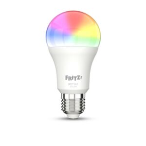 LAMPADA SMART WI-FI AVM FRITZ!DECT 500-2700-6500K +RGB COLORATA- UTILIZZA DECT ULE PER CONNETTERSI AD ALTRI DISPOSITIVI