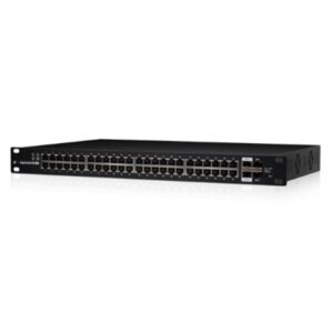 SWITCH 48P LAN UBIQUITI EDGESWITCH ES-48-500W POE+ 2P SFP+ 2P SFP MANAGED