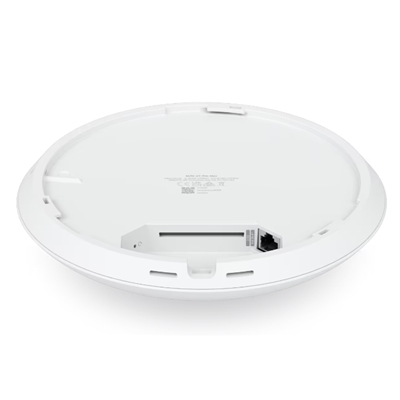 WIRELESS ACCESS POINT WI-FI 7 UBIQUITI U7-PRO-MAX CON MONT. A PARETE/SOFF. 1P RJ45 DA 1/2.5GBPS - TRI-BAND