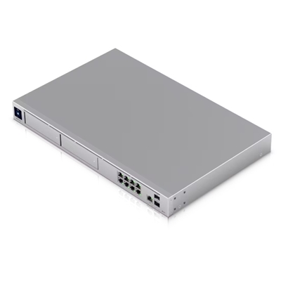 UNIFI OS CONSOLE DREAM MACHINE UBIQUITI UDM-PRO-MAX 8GB DD4 RAM-X2 HDD 3.5 NVR-1U RACK-8P GBE RJ45-1P SFP+ 10G-1P WAN 2.5GB-